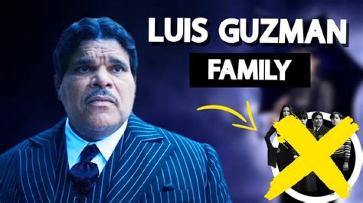 All About Luis Guzman's Family with Children