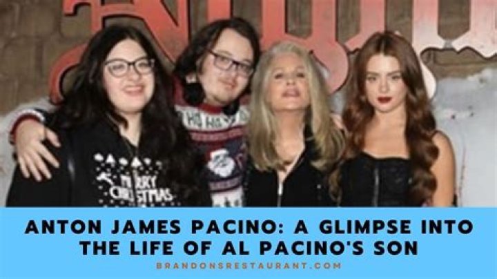 Anton James Pacino: A Deep Dive into the Life of Al Pacino's Son