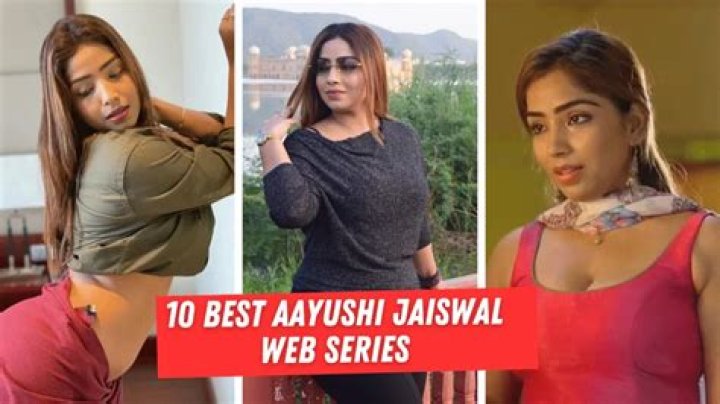 Ayushi Jaiswal: The Rising Star of Sexy Web Series
