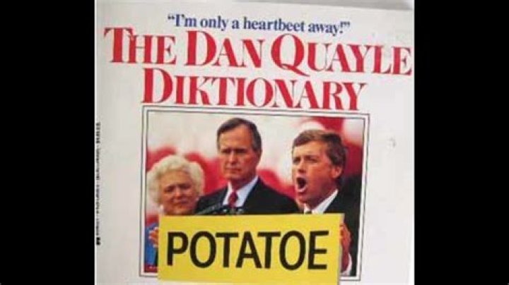 Dan Quayle Potato: The Unforgettable Moment in American Political History
