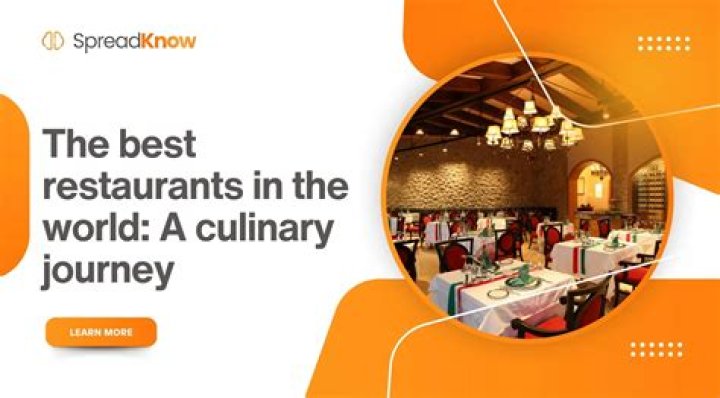 Discover the World's Best Restaurants: A Culinary Journey