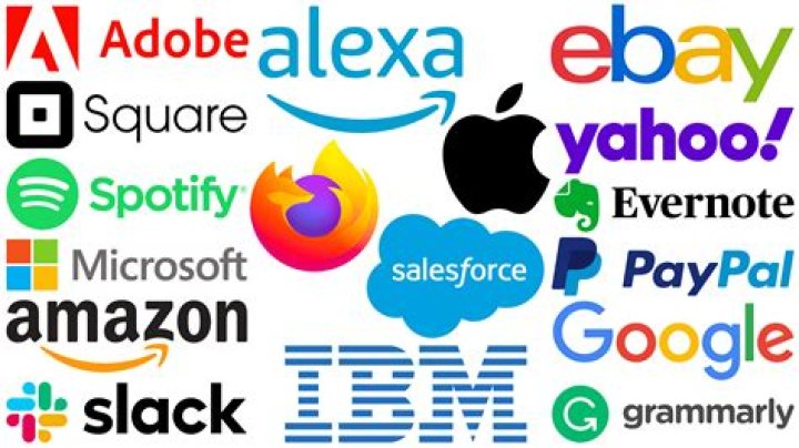 Exploring Tech Companies with Card and Circle Logo Brands