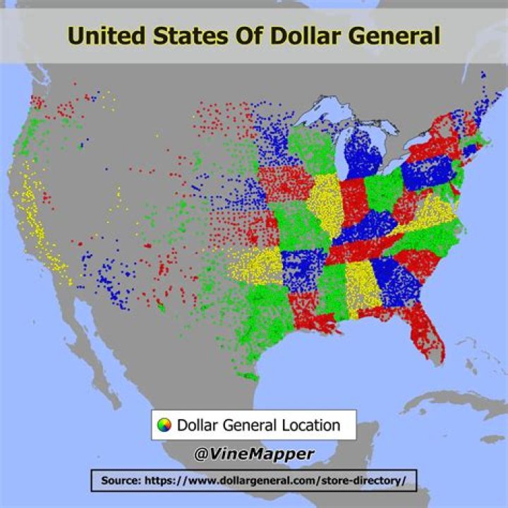 The Extensive Reach and Impact of Dollar General Locations