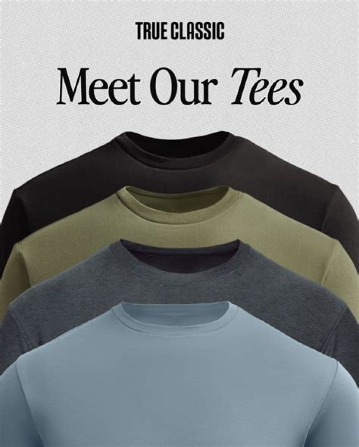 True Classic Tees: The Ultimate Guide to Timeless Fashion