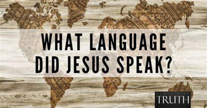 Unraveling the Mystery: What Language Did Jesus Speak?