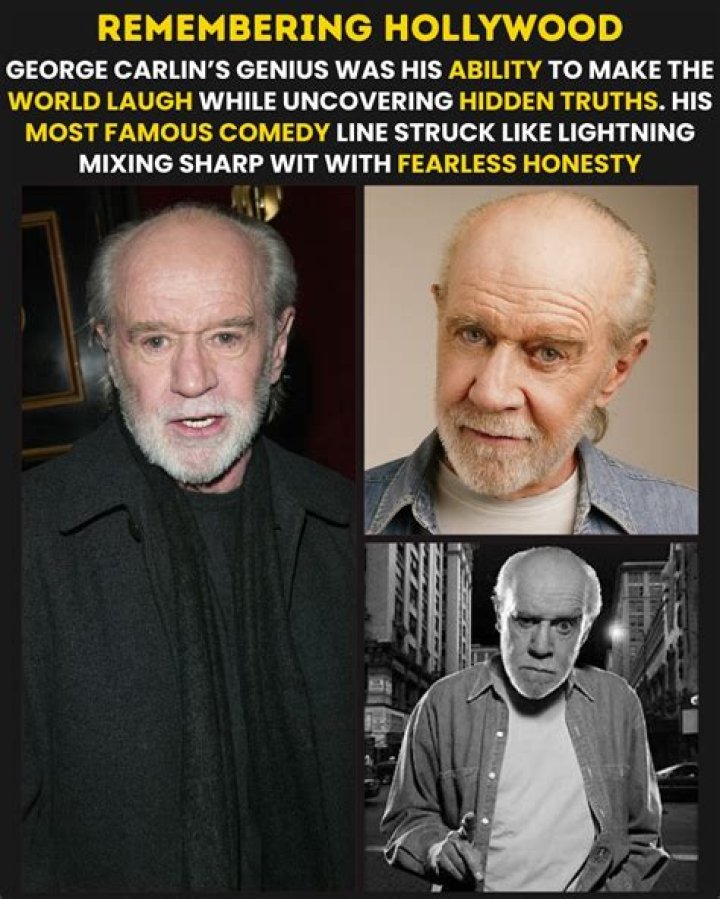 Unveiling the Genius of Comedy: George Carlin, a Master of Wit