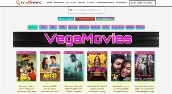 VegaMovies: The Ultimate Destination for Hindi Dubbed Movies