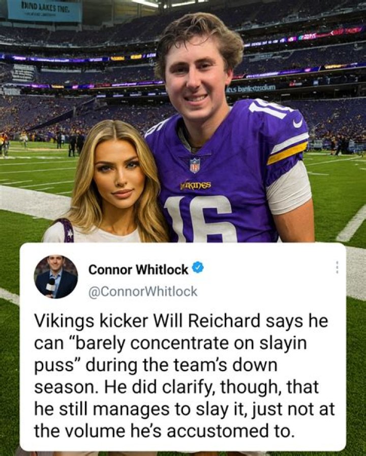 Vikings Kicker Will Reichard: Family Life and Kids