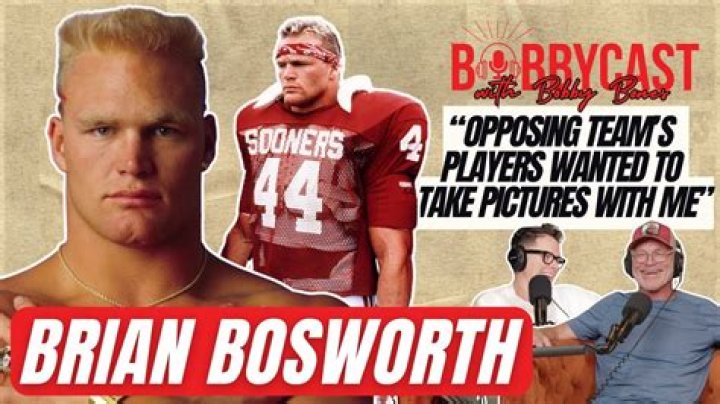 Who is Brian Bosworth? The Life and Legacy of a Football Icon